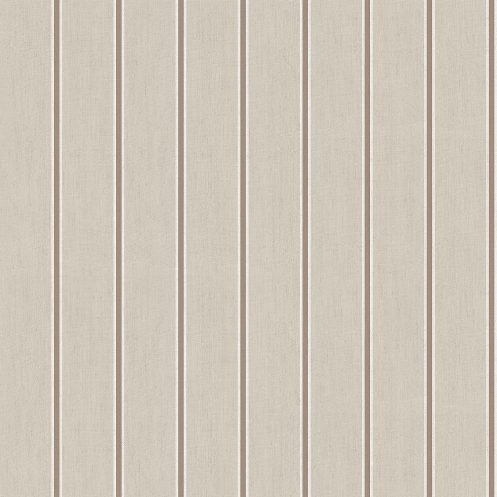 Casamood - Textured Stripe stripe wallpaper Parato Roll Light Taupe  27052