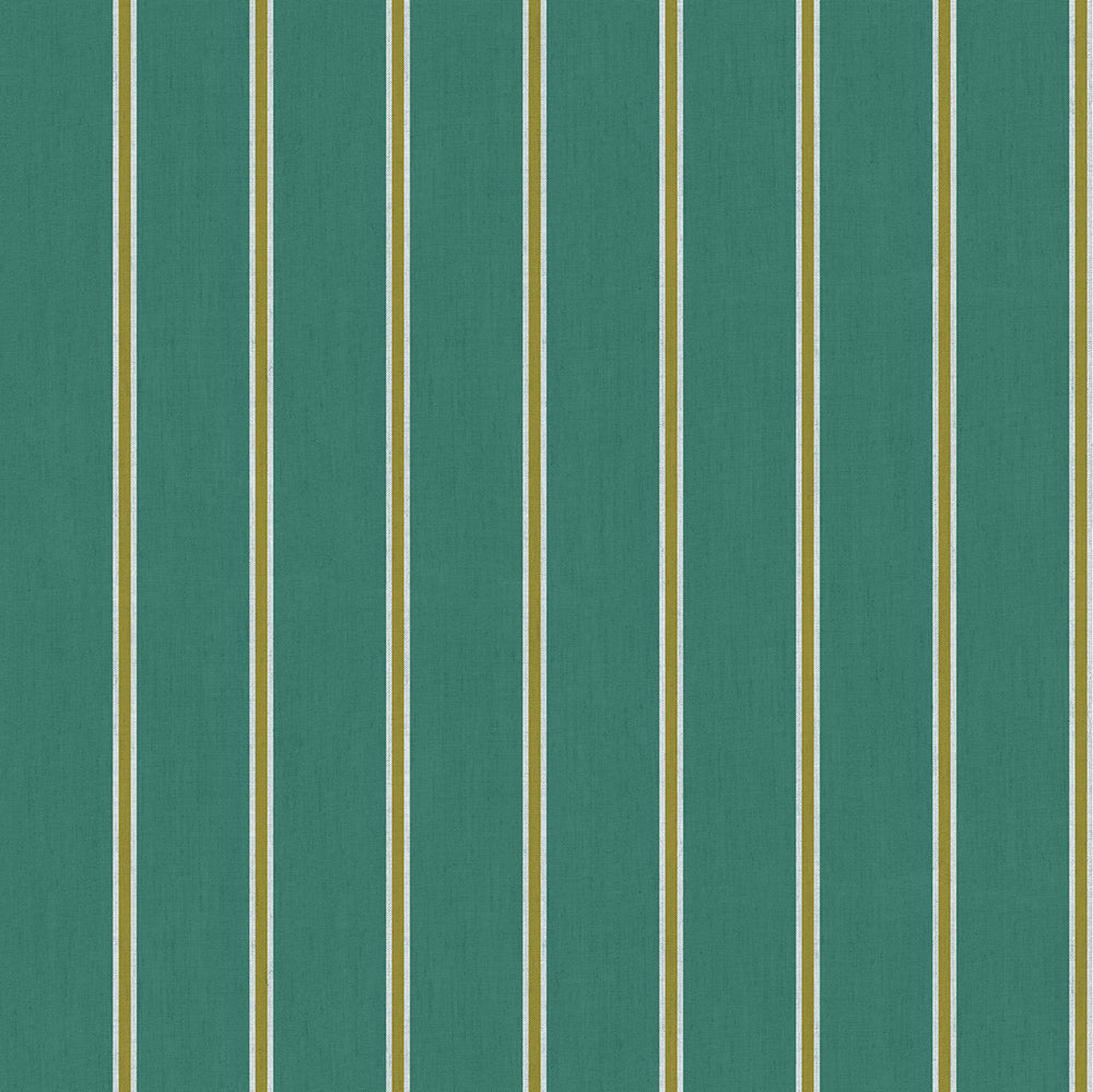 Casamood - Textured Stripe stripe wallpaper Parato Roll Green  27055
