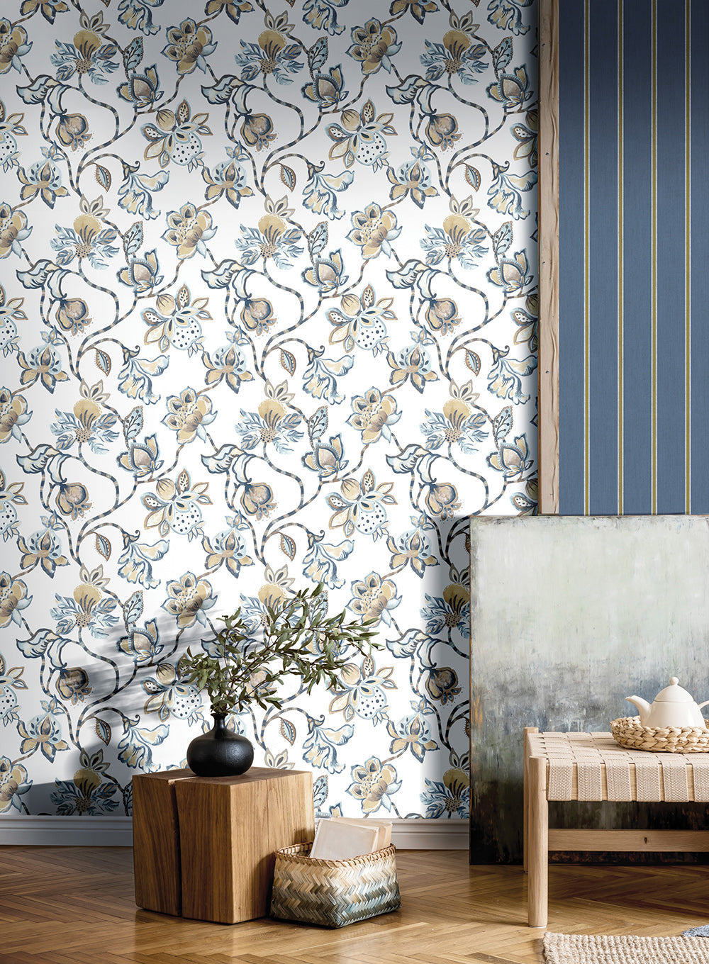 Casamood - Textured Stripe stripe wallpaper Parato    