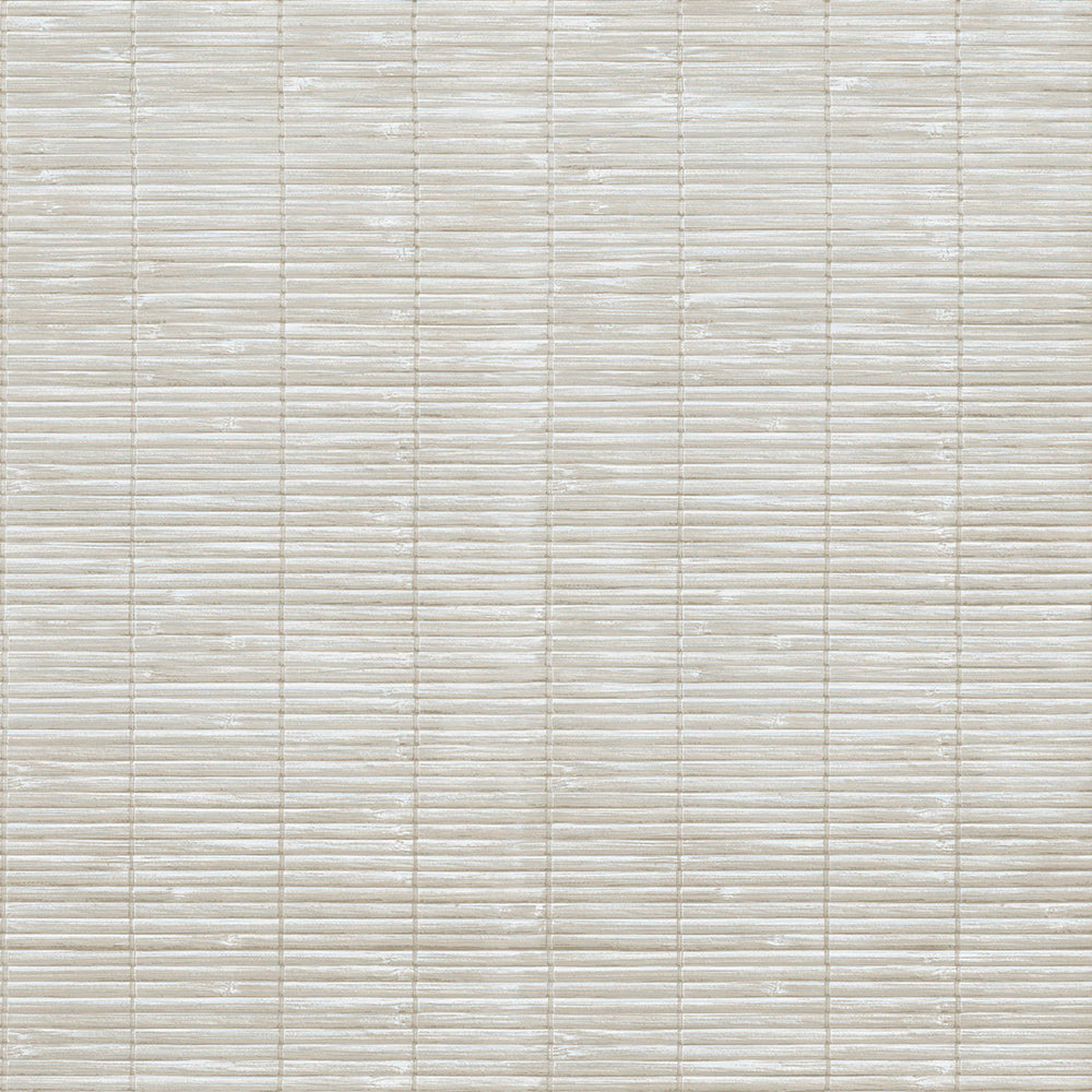 Casamood - Bamboo Tiles industrial wallpaper Parato Roll Grey  27071
