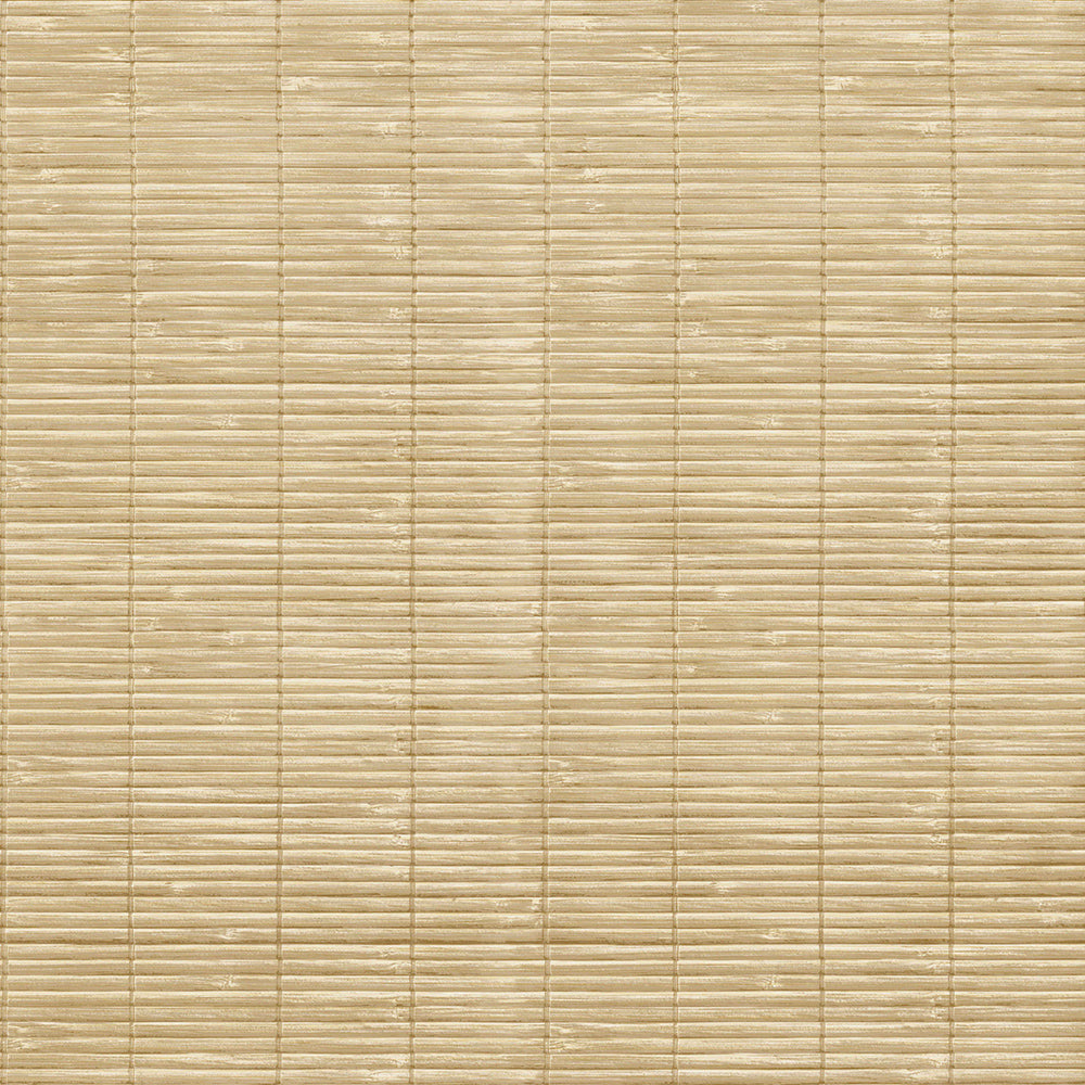 Casamood - Bamboo Tiles industrial wallpaper Parato Roll Beige  27072