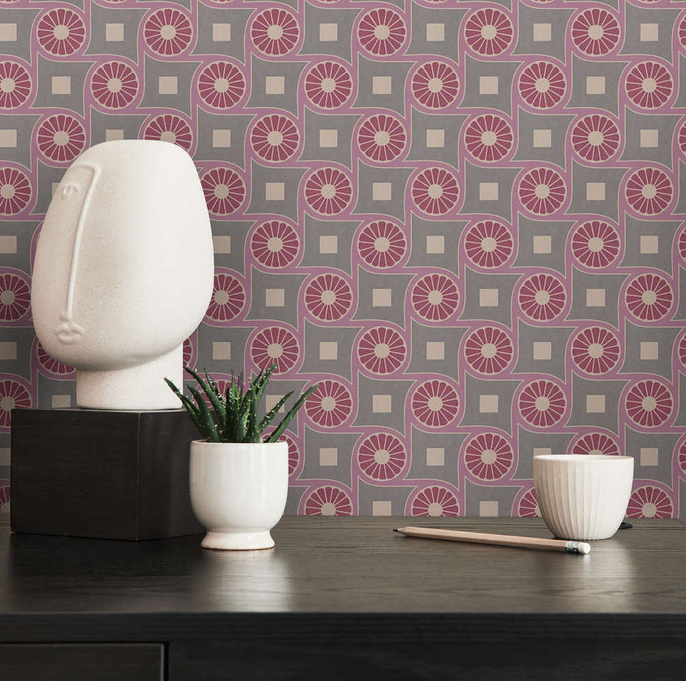 Art of Eden - Retro Circles art deco wallpaper AS Creation    