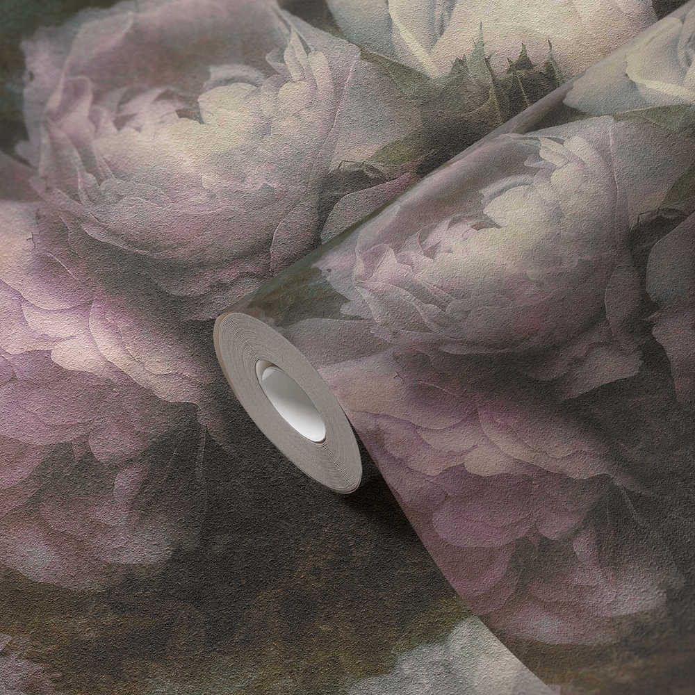New Walls - Passionate Peonies botanical wallpaper AS Creation    