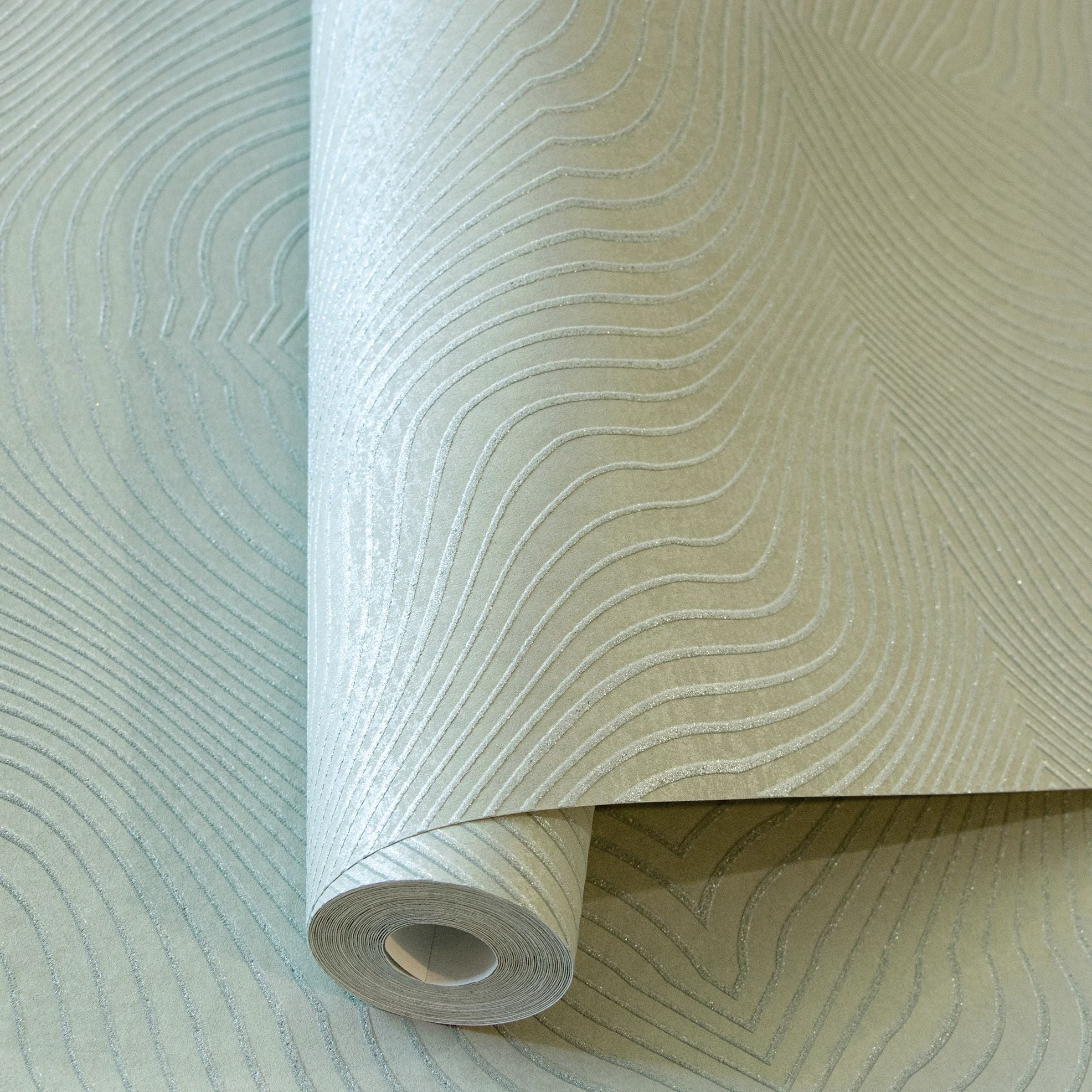 Slow Living - Flow geometric wallpaper Hohenberger    