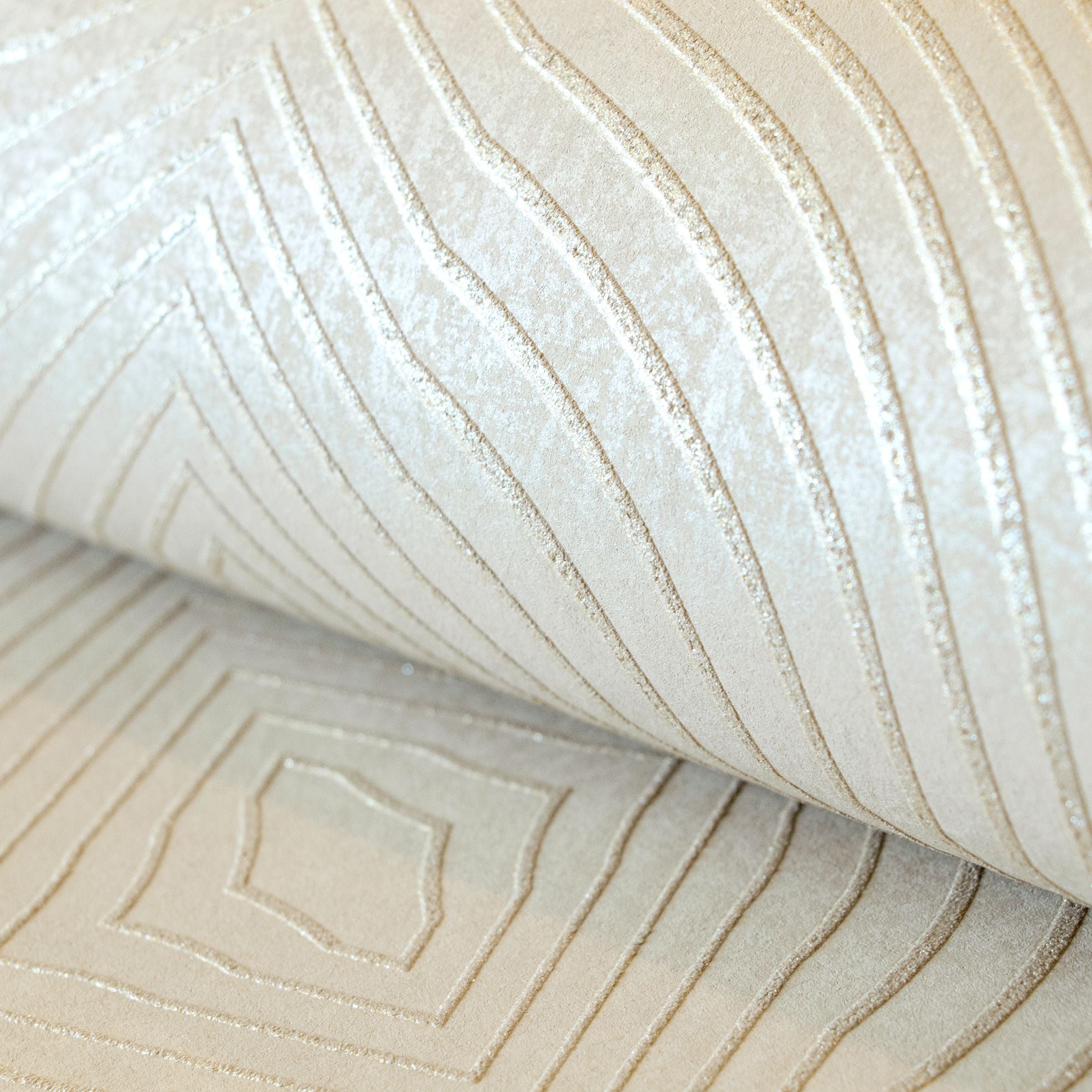 Slow Living - Flow geometric wallpaper Hohenberger    