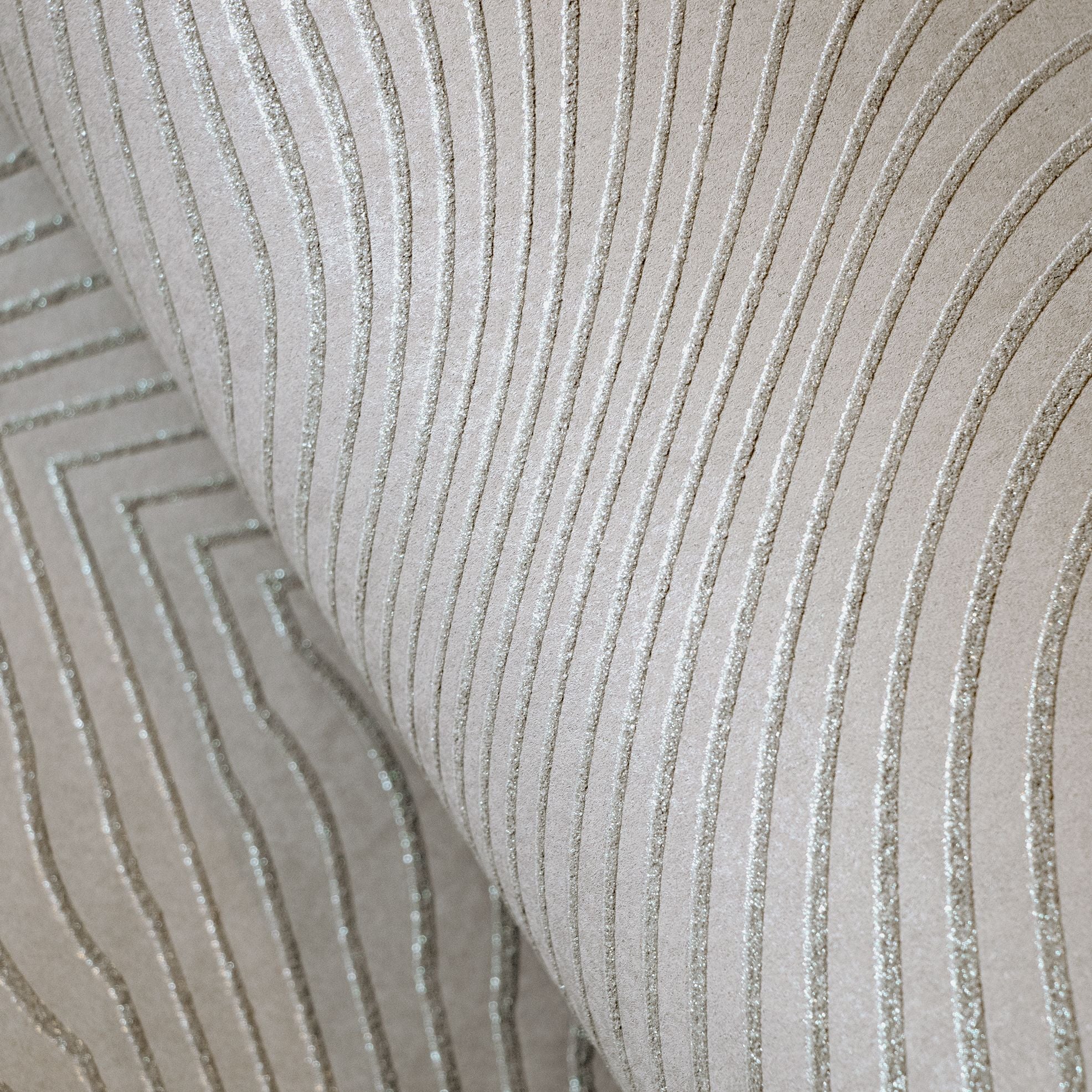 Slow Living - Flow geometric wallpaper Hohenberger    