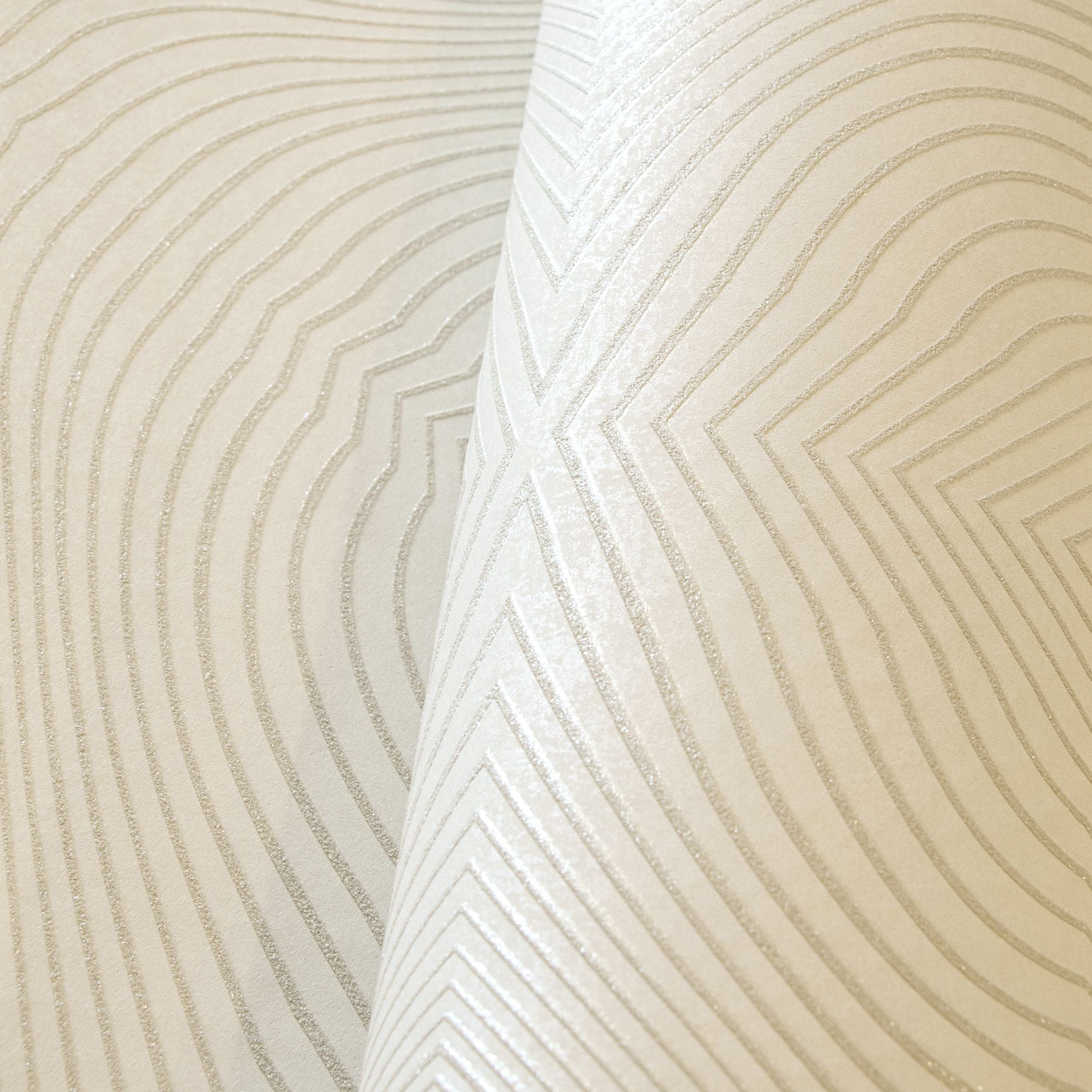 Slow Living - Flow geometric wallpaper Hohenberger    
