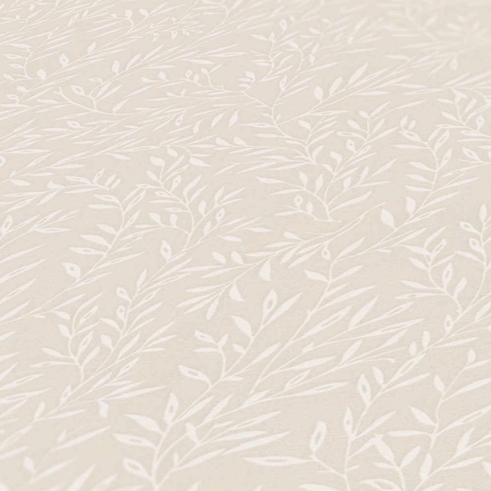Maison Charme - Leaf Vine botanical wallpaper AS Creation    