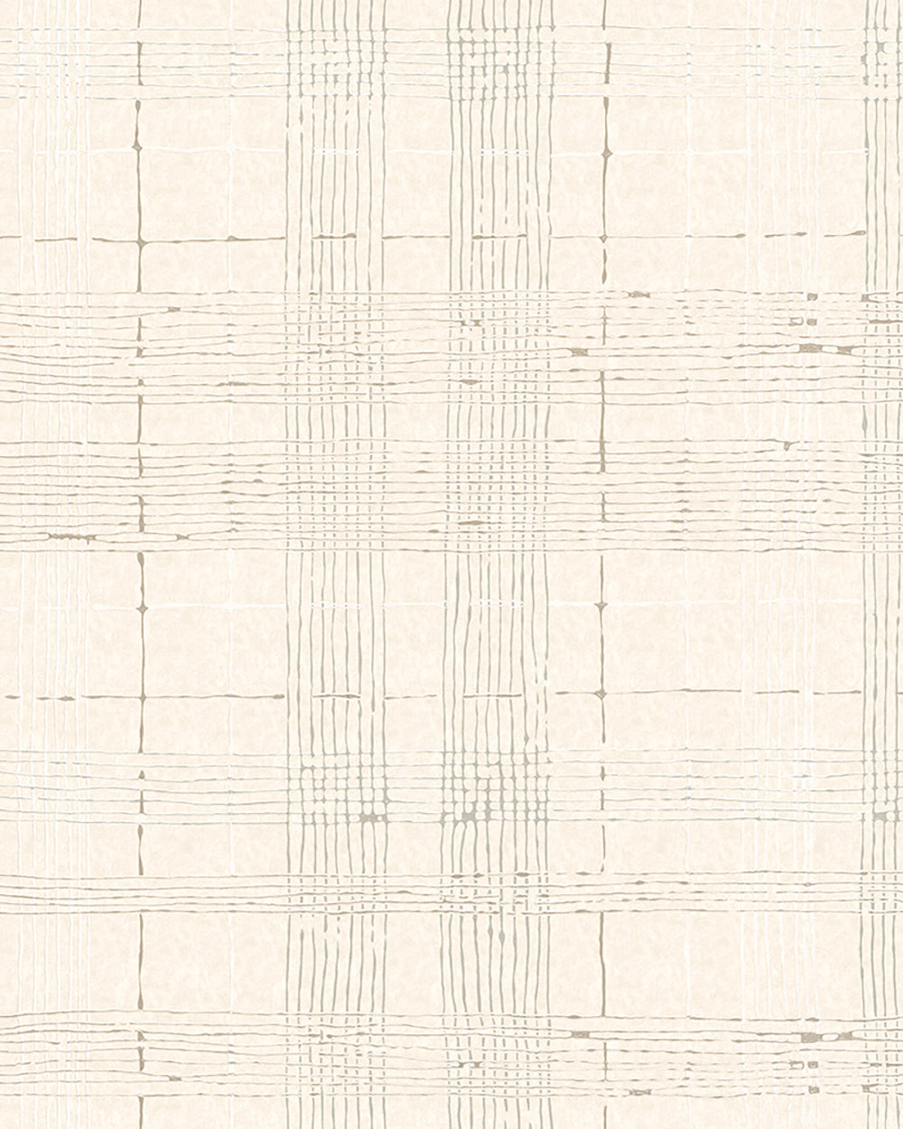 Casual - Plaid geometric wallpaper Marburg Roll Dark Cream  30441