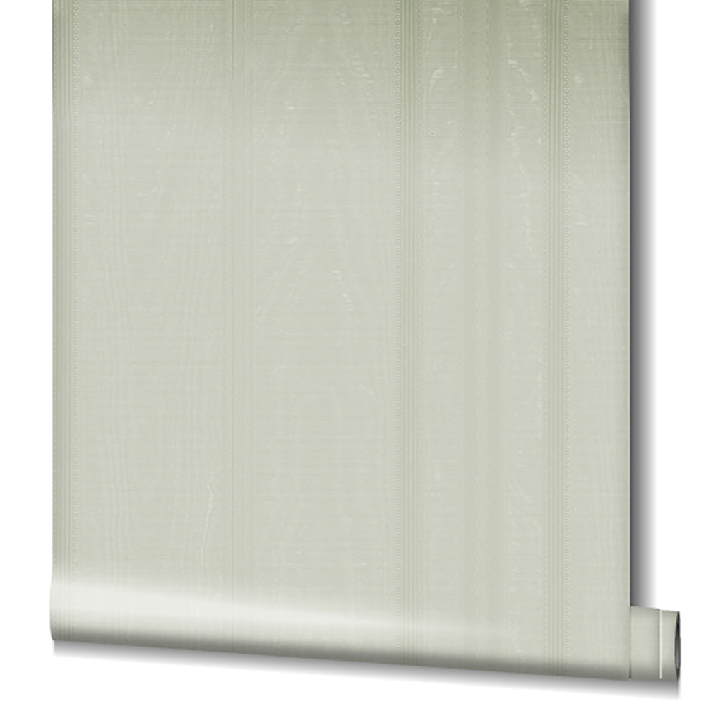 Belvedere - Moire Stripe damask wallpaper Marburg    