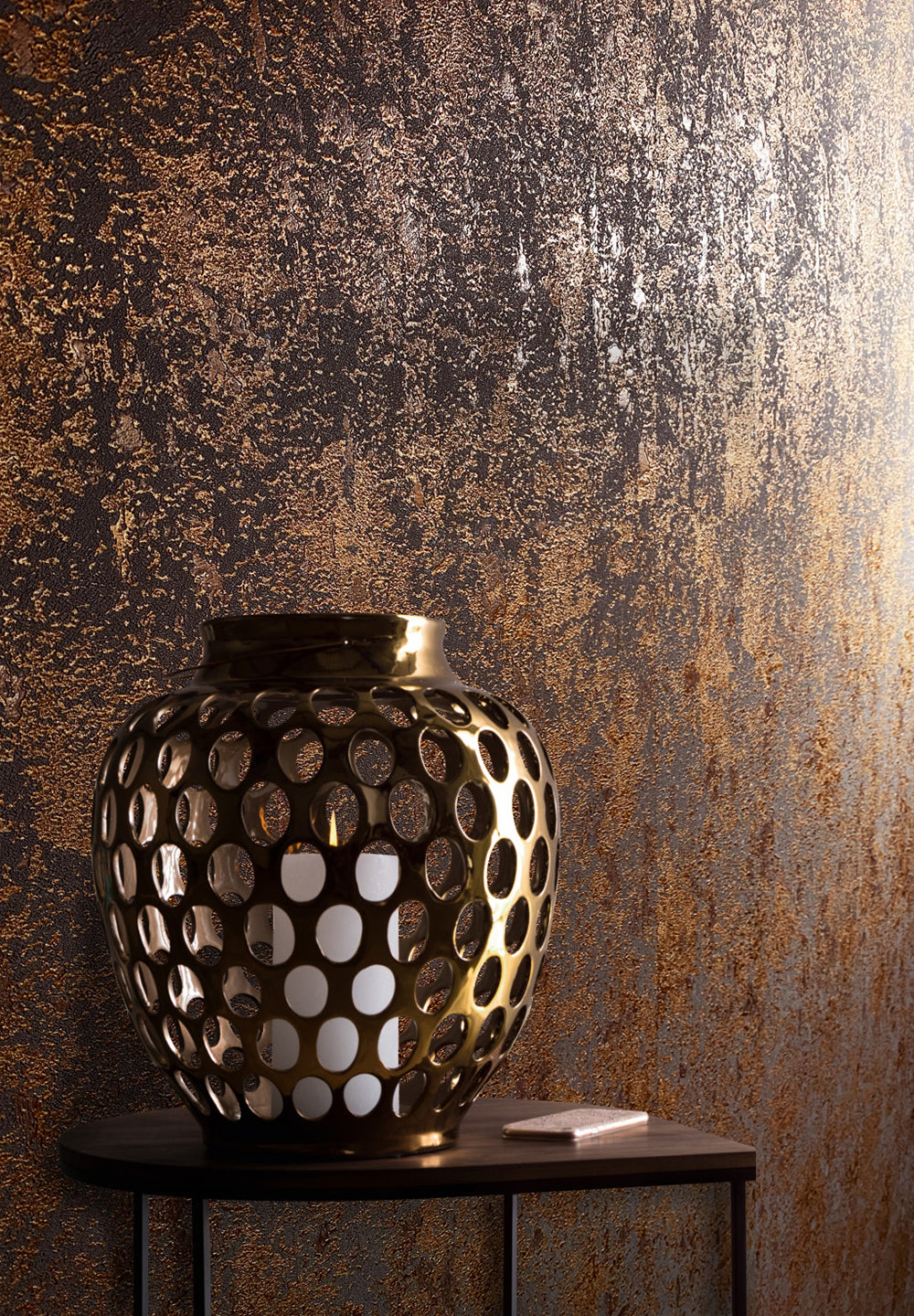 Avalon - Textured Distressed Concrete bold wallpaper Marburg    