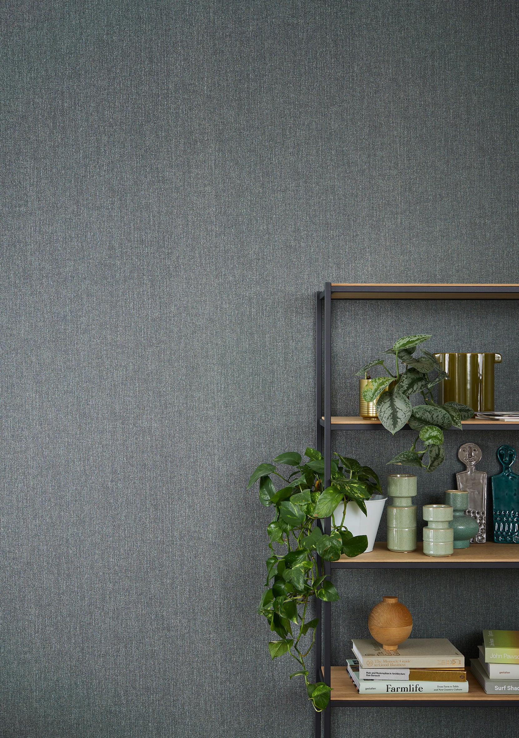 Schoner Wohnen New Modern - Natural plains plain wallpaper Marburg    