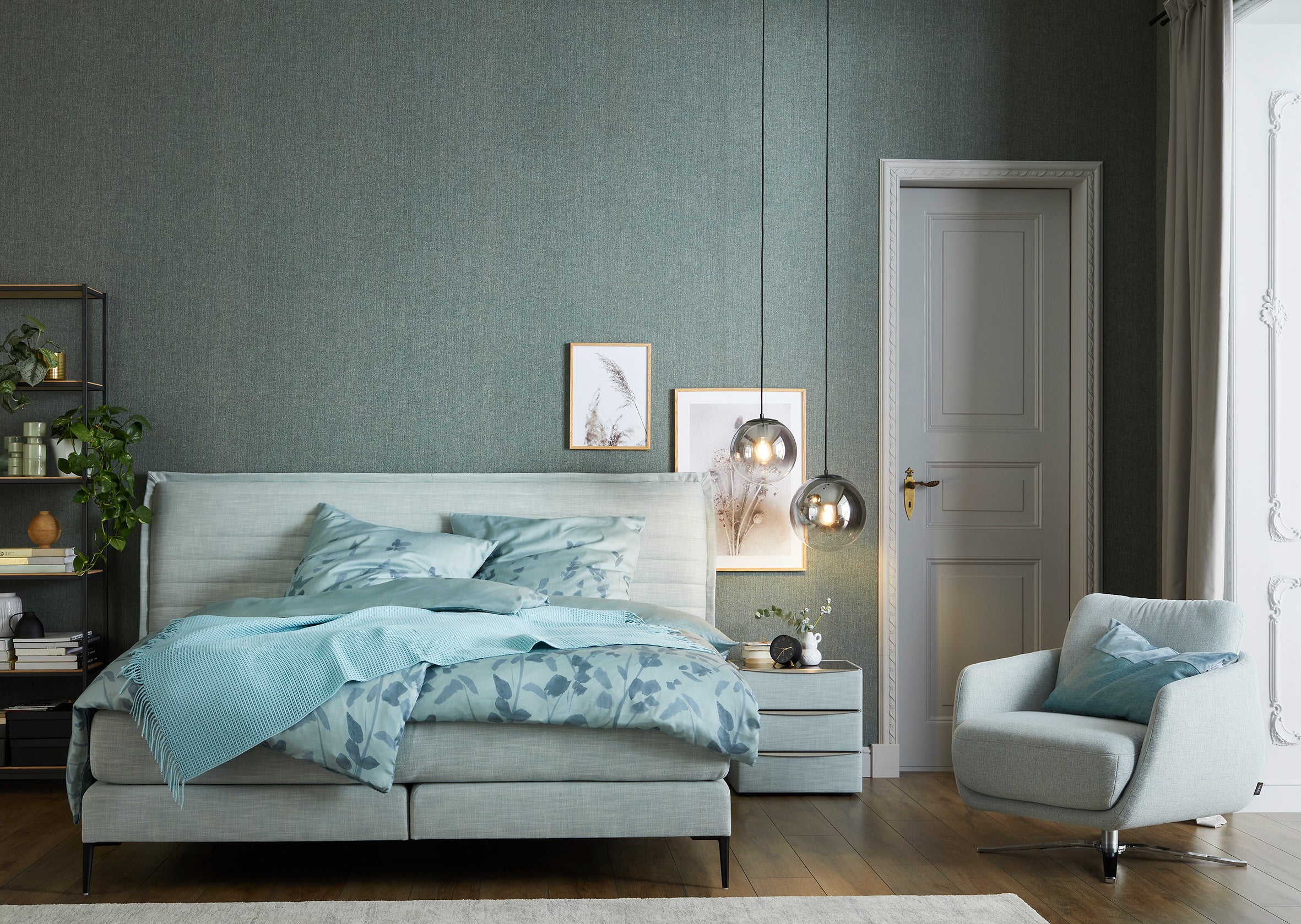 Schoner Wohnen New Modern - Natural plains plain wallpaper Marburg    
