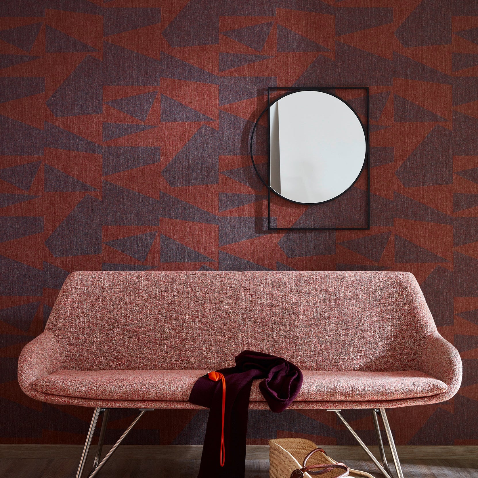 Schoner Wohnen New Modern - Geometry geometric wallpaper Marburg    