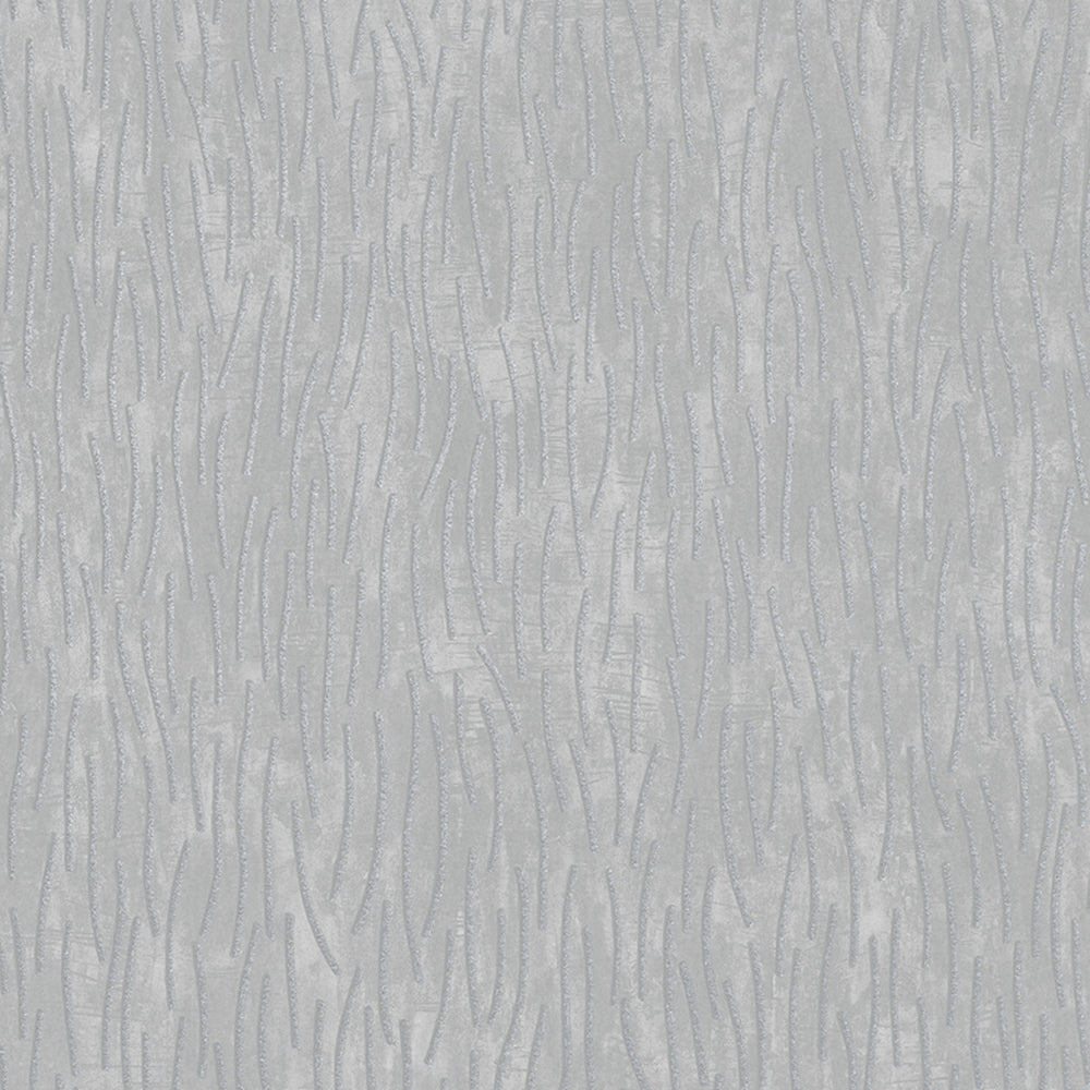 Memento - Pearlised Glass Bead Sticks stripe wallpaper Marburg Roll Grey  32006