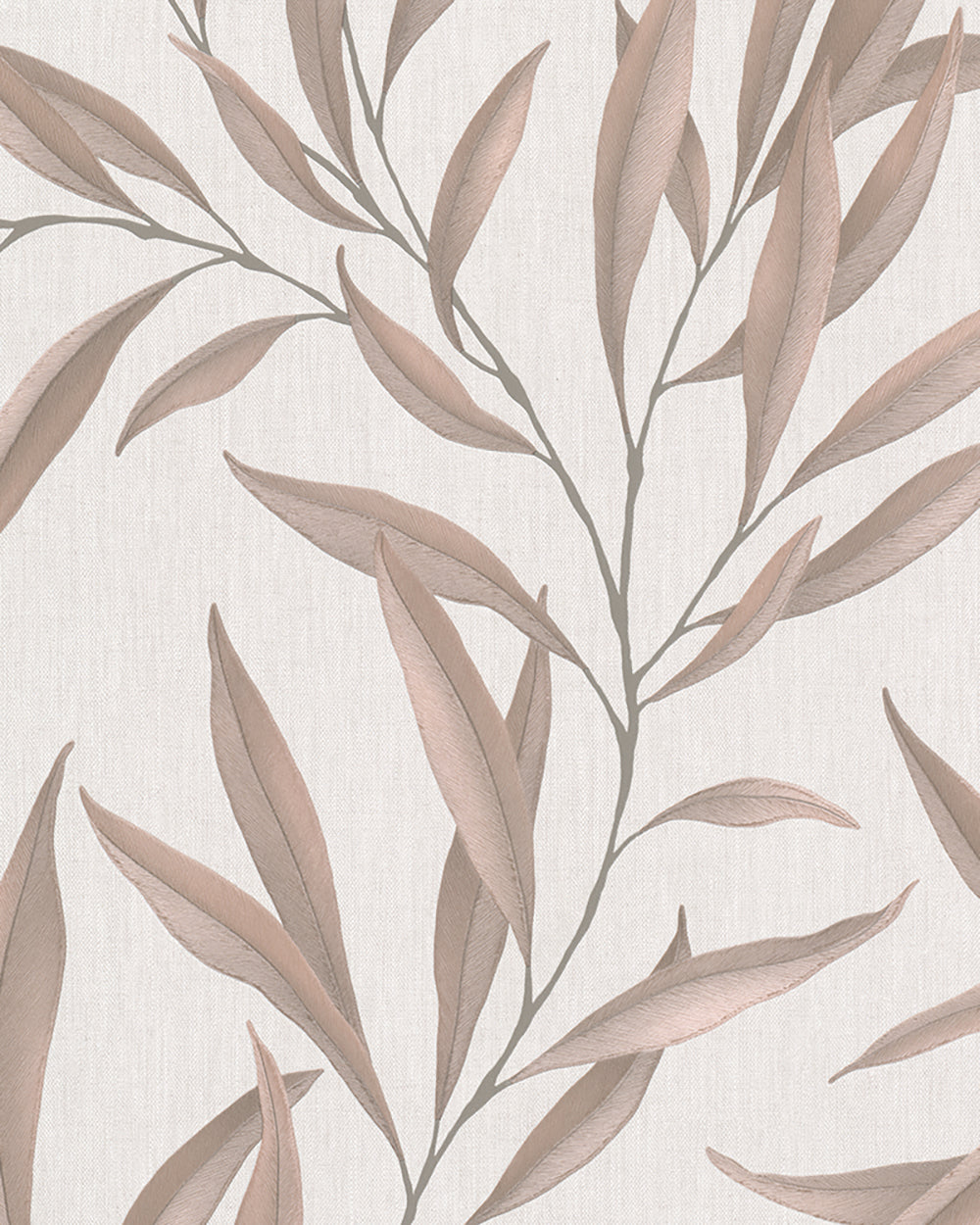 Modernista - Climbing Leaves botanical wallpaper Marburg Roll Copper  32203