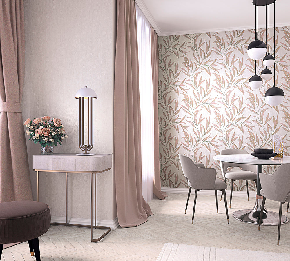 Modernista - Modern Linen plain wallpaper Marburg    