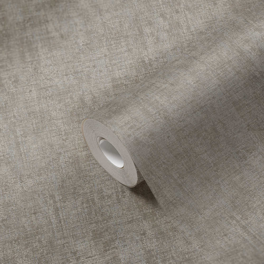 Greenery - Linen Luxe bold wallpaper AS Creation    