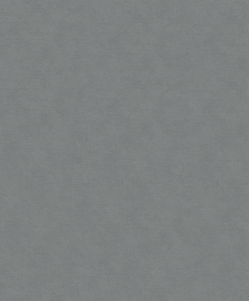 City Glam -Linen Thread Look plain wallpaper Marburg Roll Dark Grey  32405