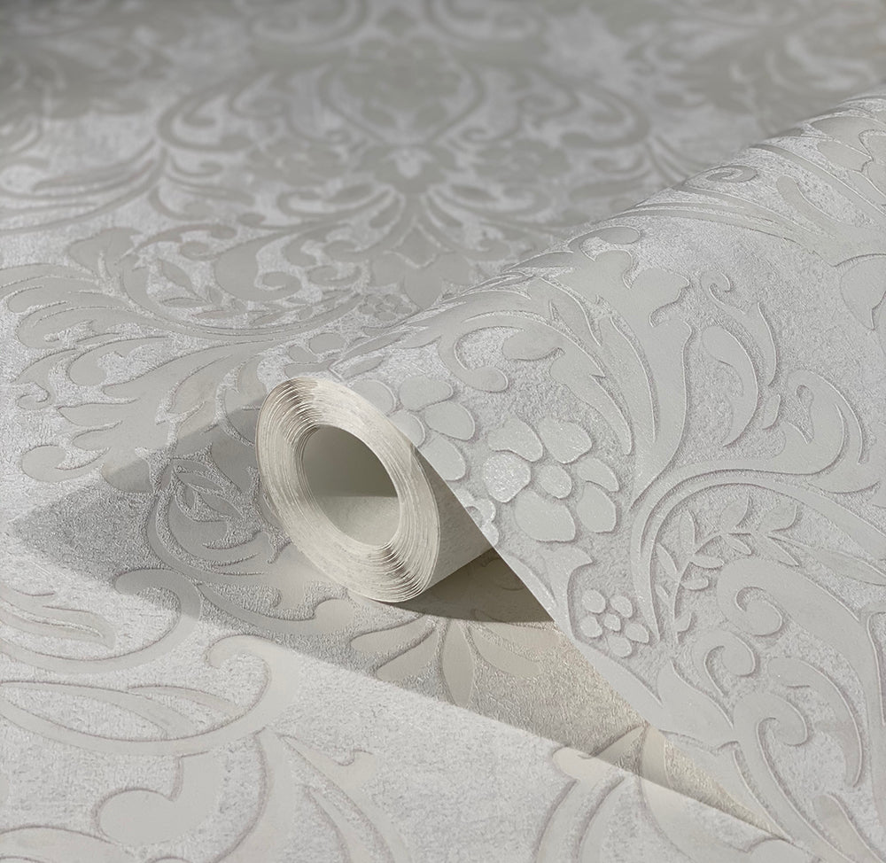 City Glam - Damask Embellish damask wallpaper Marburg    