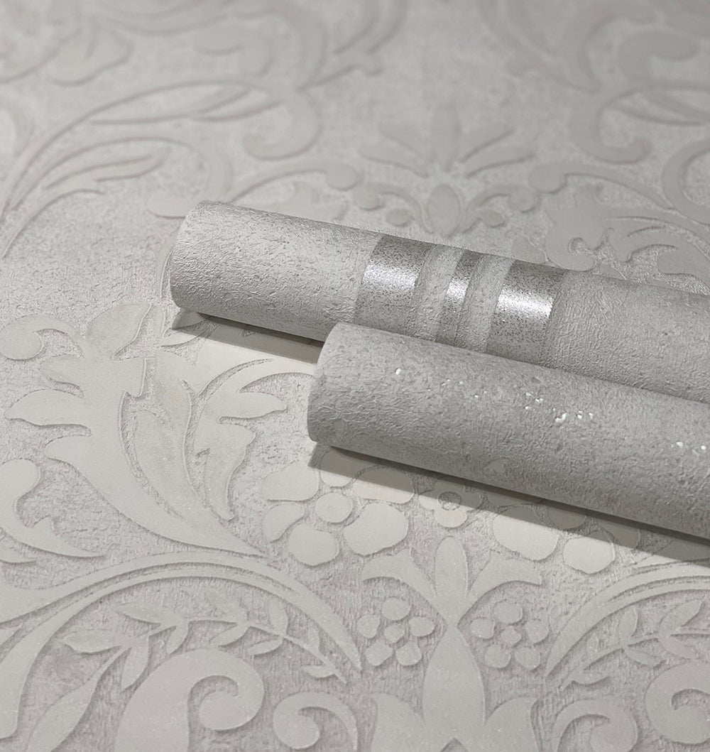 Wallpaper Grey, Silver Marburg City Glam 32614