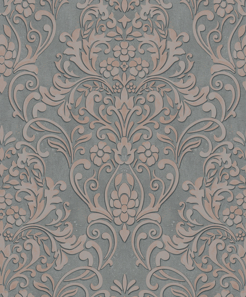 City Glam - Damask Embellish damask wallpaper Marburg    