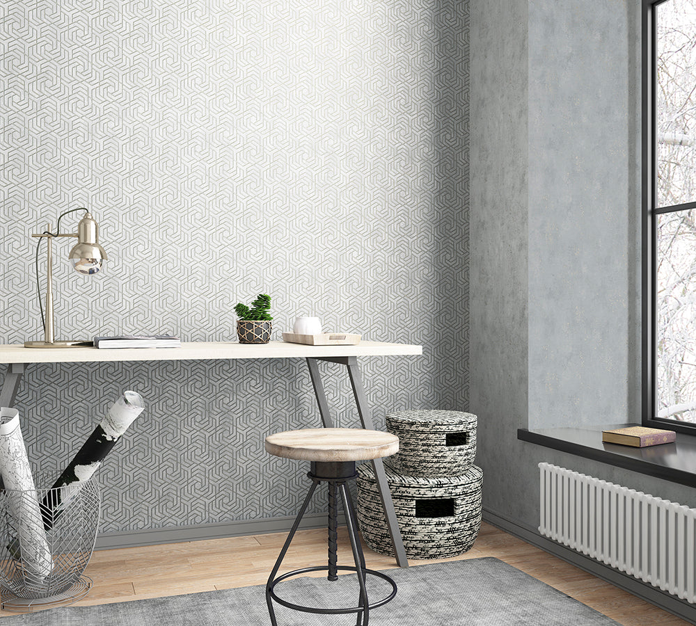 City Glam - Geometric geometric wallpaper Marburg    