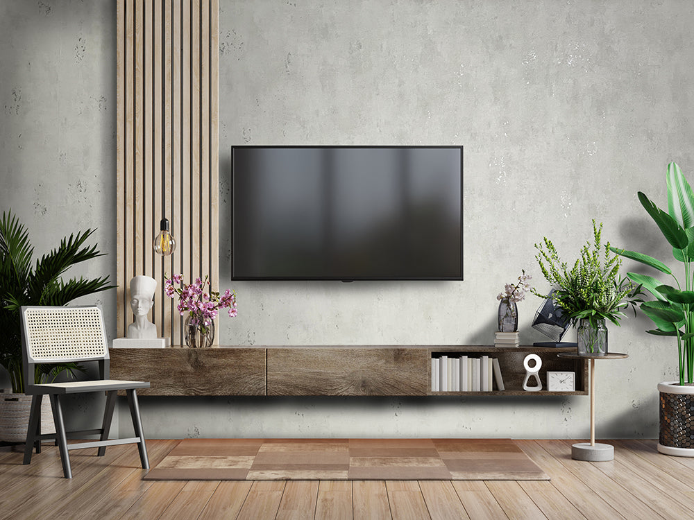 City Glam - Concrete plain wallpaper Marburg    