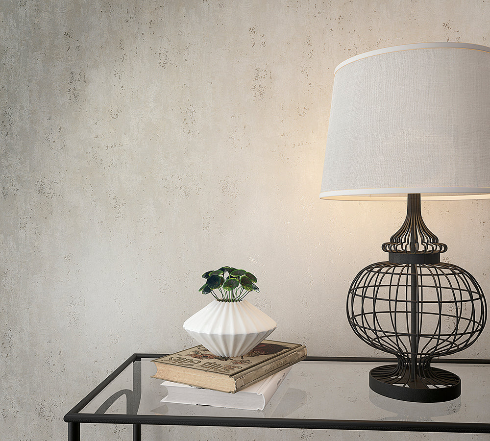 City Glam - Concrete plain wallpaper Marburg    