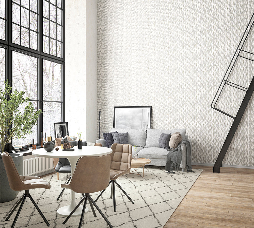 City Glam - Geometric geometric wallpaper Marburg    