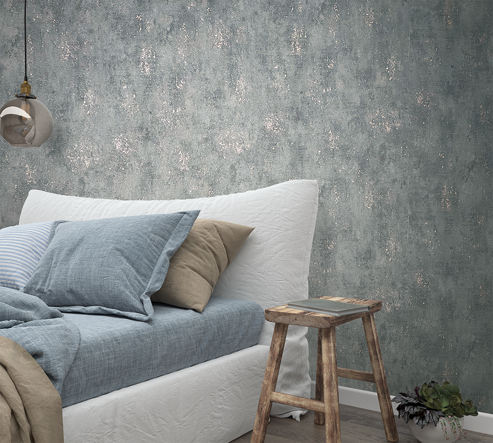 City Glam - Concrete plain wallpaper Marburg    