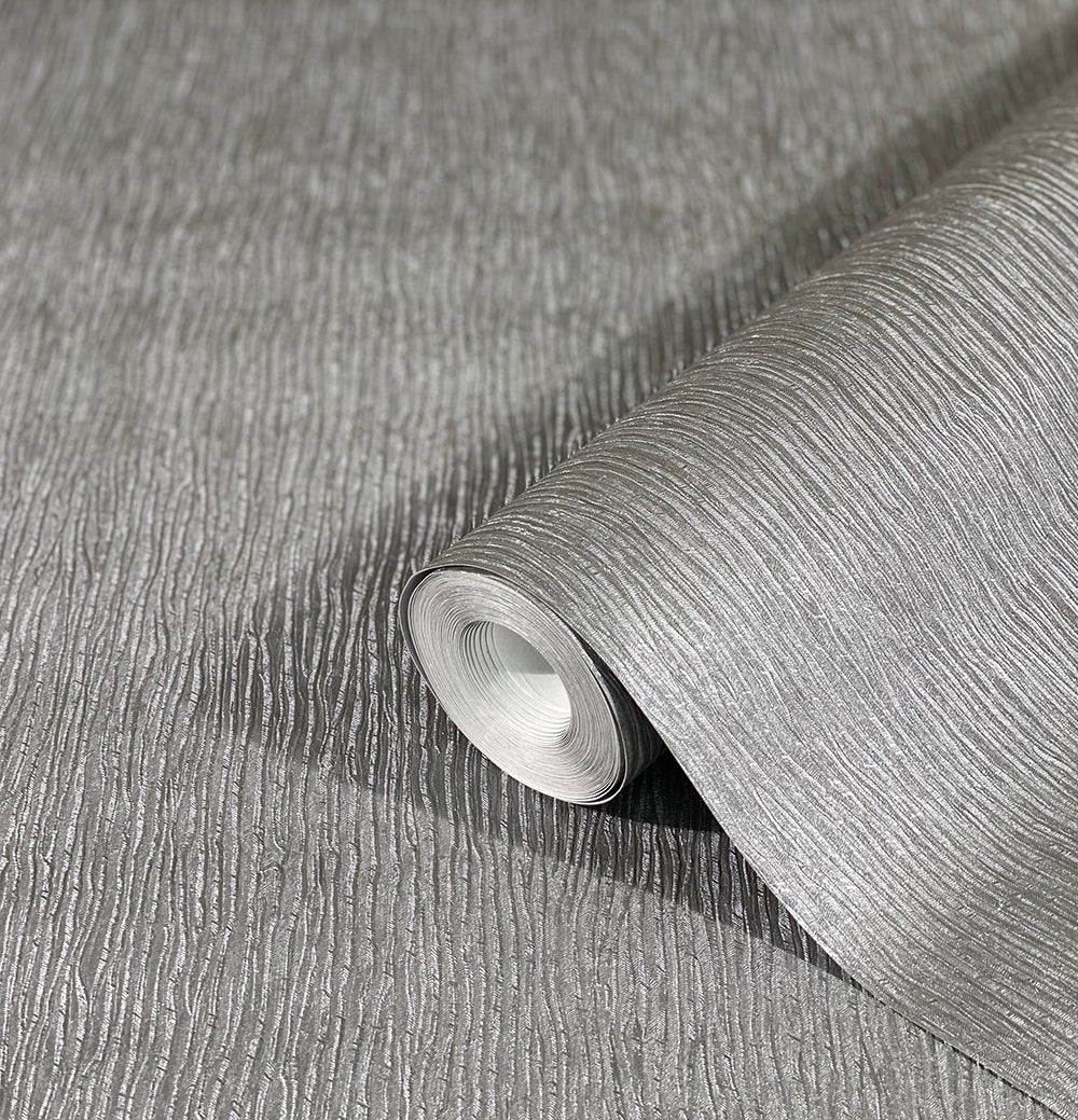 City Glam - Textured Plain Lineal plain wallpaper Marburg    