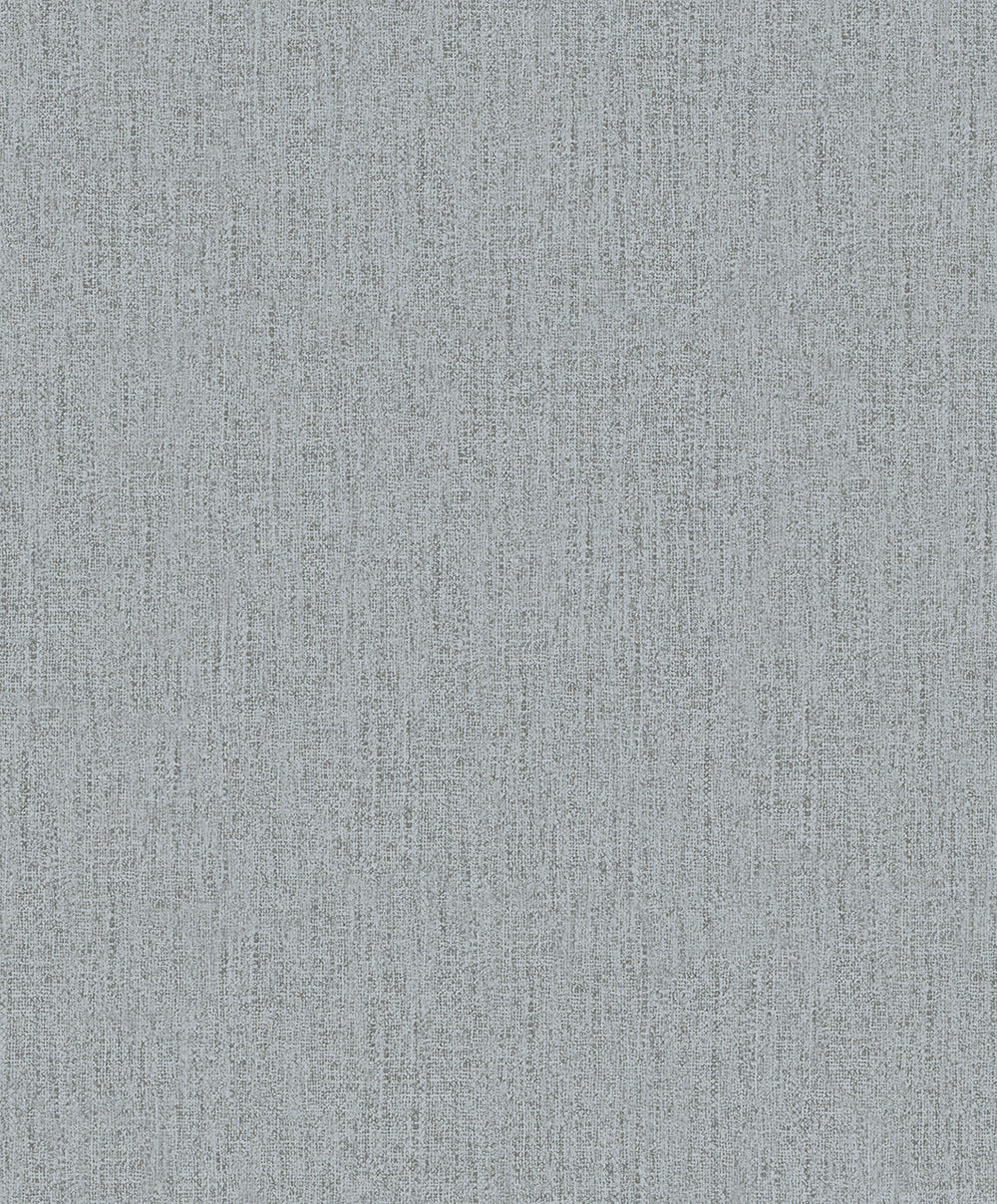 Natural Vibes - Linen Look plain wallpaper Marburg Roll Grey  32665