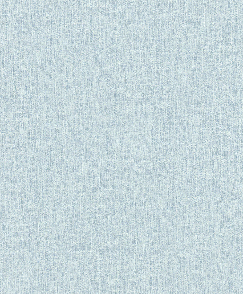 Natural Vibes - Linen Look plain wallpaper Marburg Roll Light Blue  32673