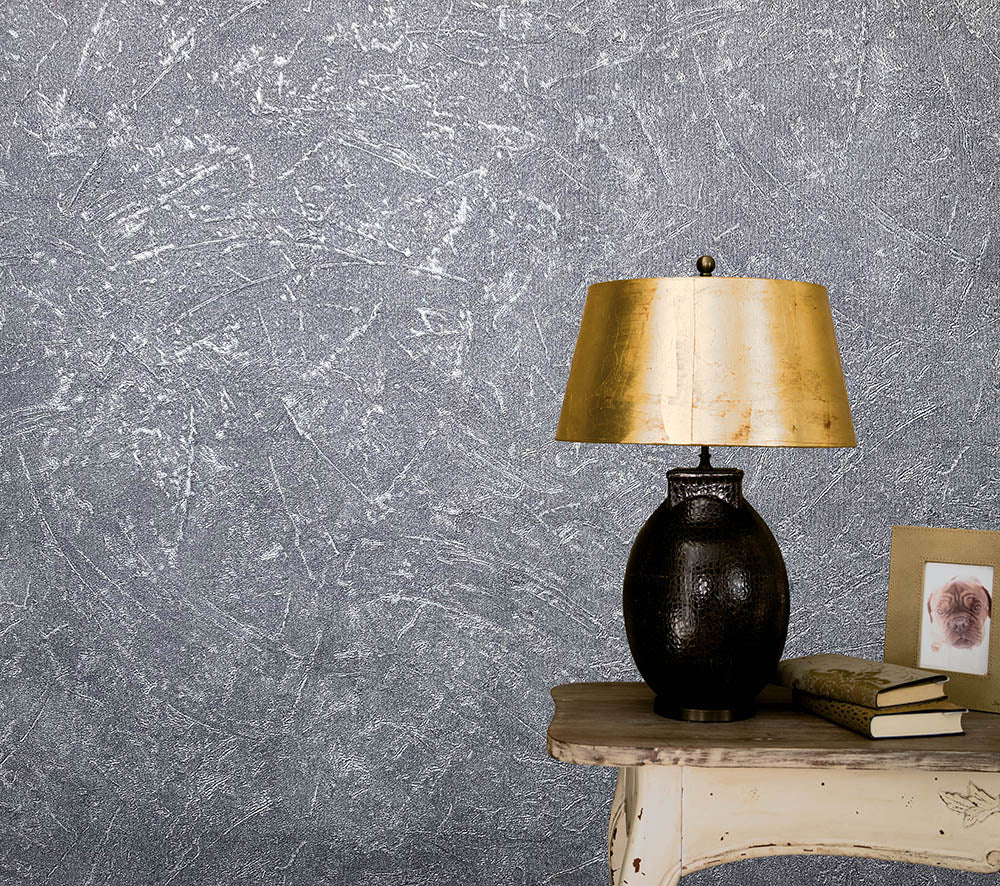 Vintage Deluxe - Rendered Plaster plain wallpaper Marburg    