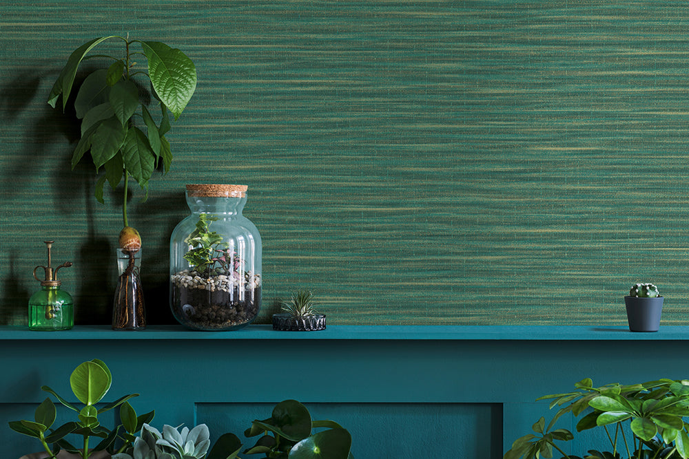 Botanica - Faux Grasscloth bold wallpaper Marburg    