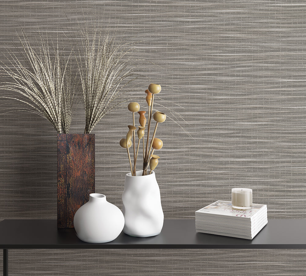 Botanica - Faux Grasscloth bold wallpaper Marburg    