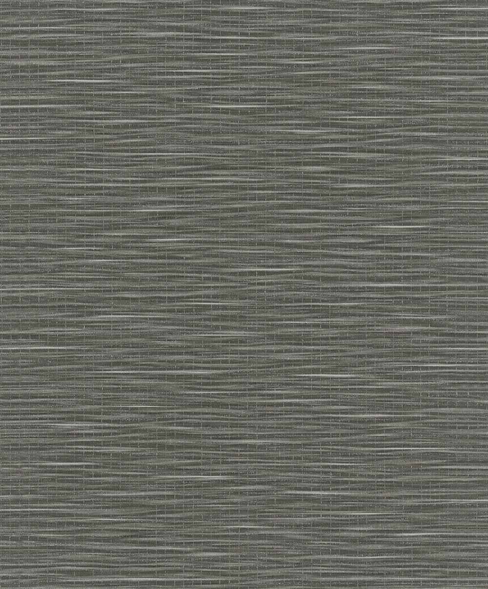 Botanica - Faux Grasscloth bold wallpaper Marburg Roll Dark Grey  33320
