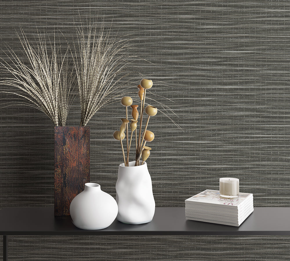 Botanica - Faux Grasscloth bold wallpaper Marburg    