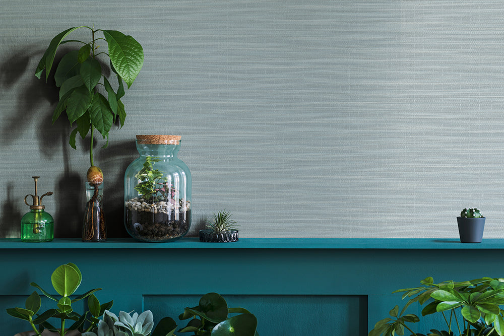 Botanica - Faux Grasscloth bold wallpaper Marburg    