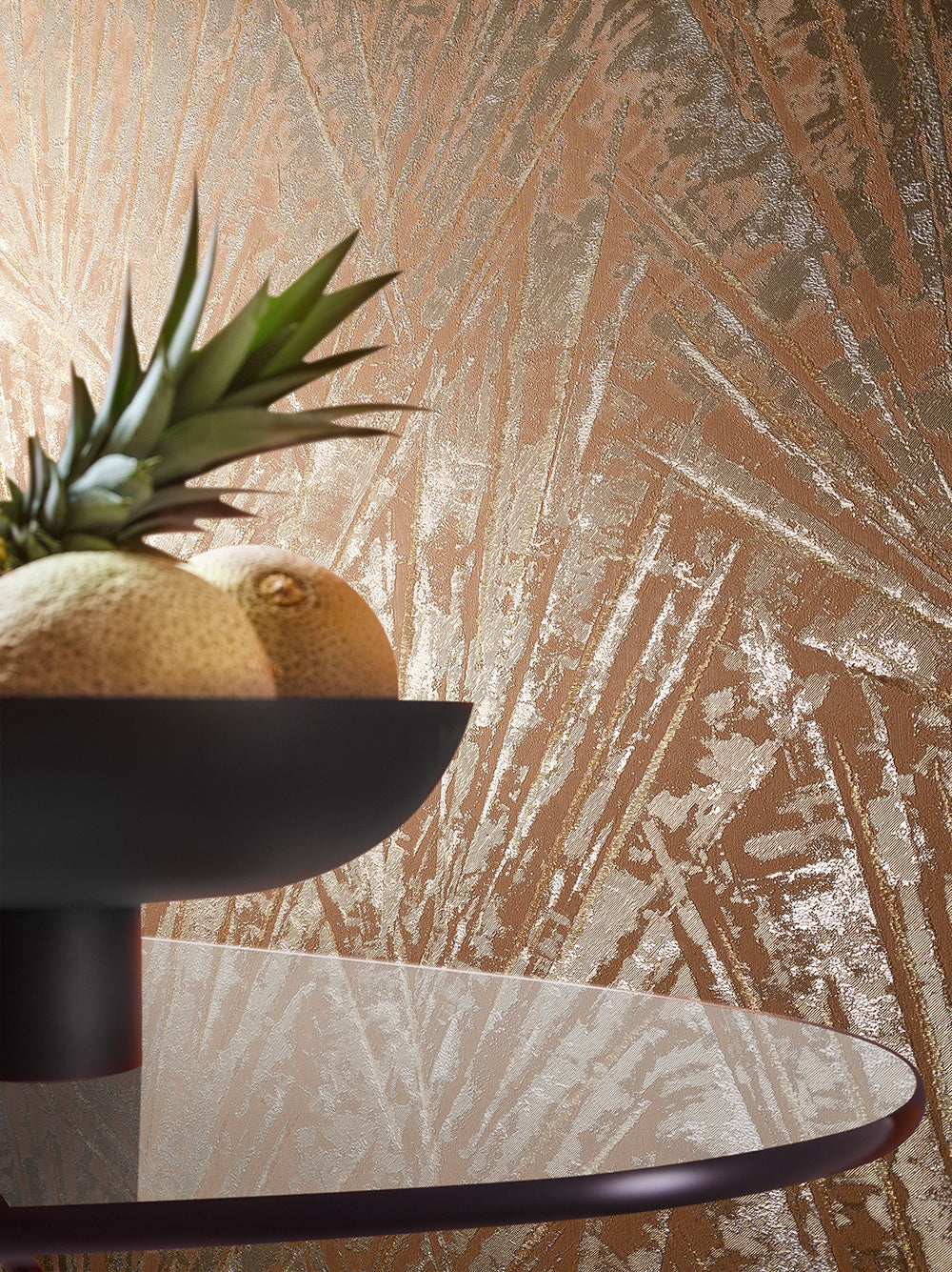 Papis Loveday - Luxe Geo Palm Fronds botanical wallpaper Marburg    