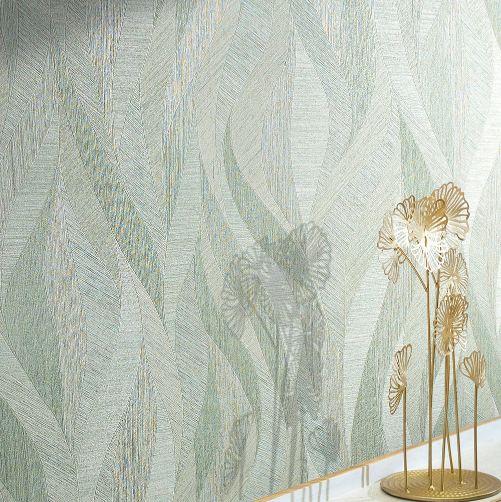Papis Loveday - Waves textile wallpaper Marburg