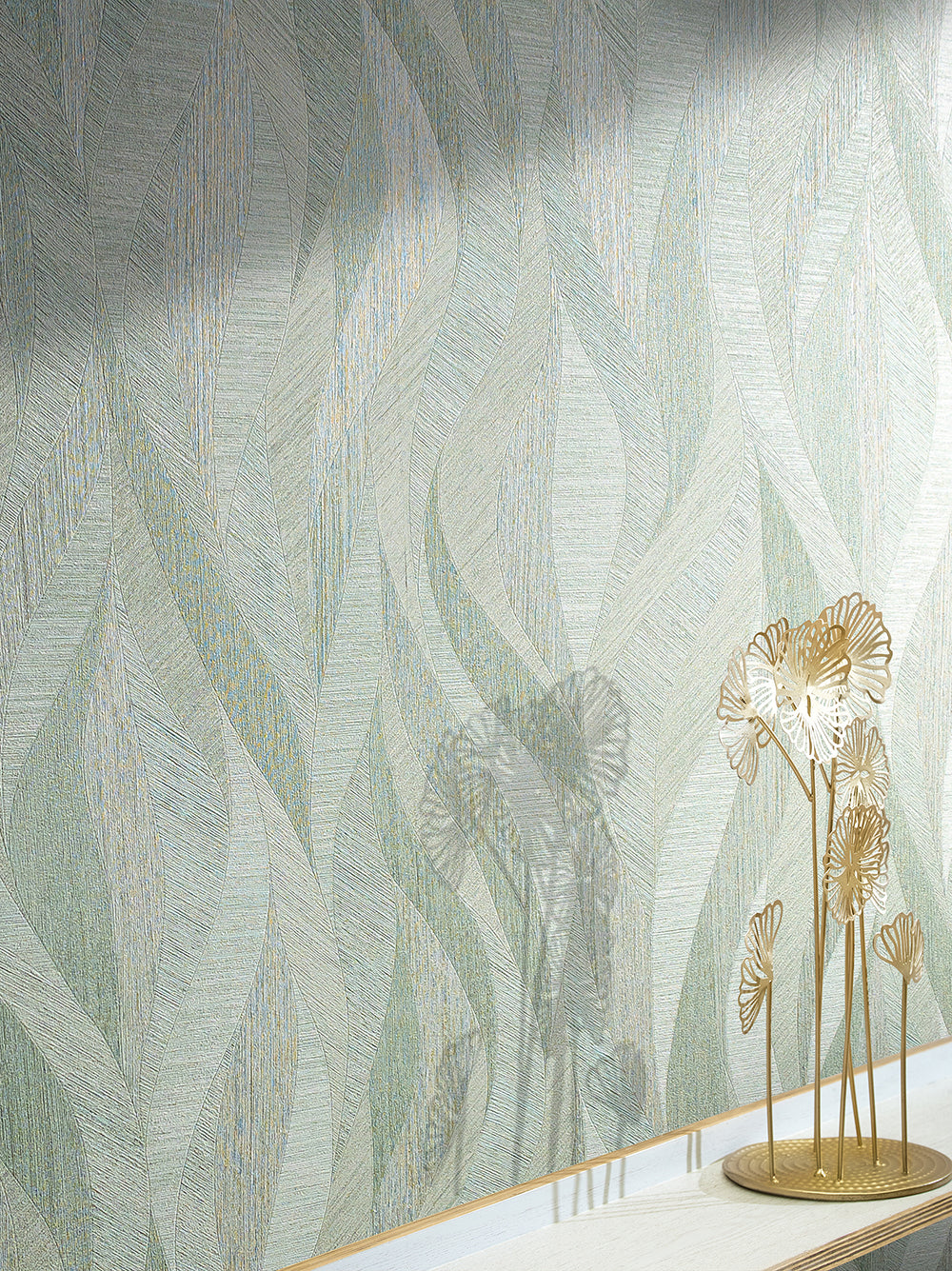 Papis Loveday - Waves botanical wallpaper Marburg    
