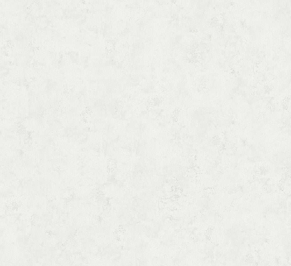 Papis Loveday - Concrete plain wallpaper Marburg Roll White  33729