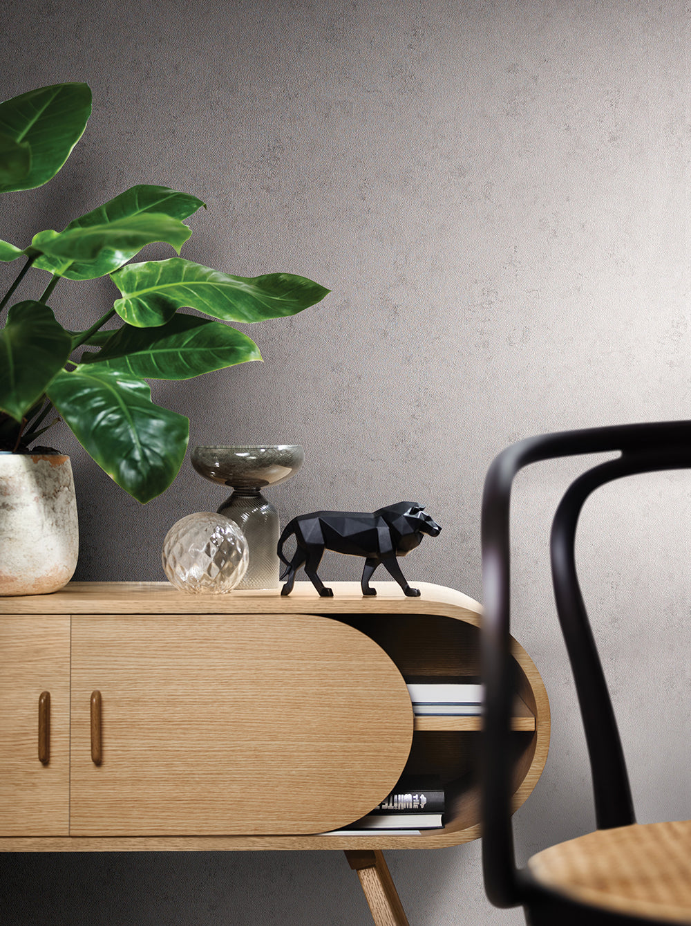 Papis Loveday - Concrete plain wallpaper Marburg    