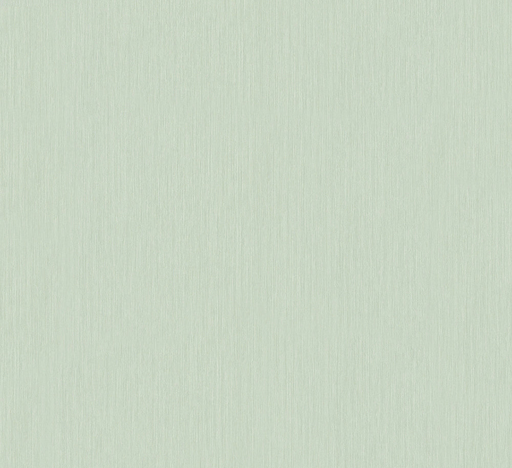 Papis Loveday - Textured Lineal Plain plain wallpaper Marburg Roll Light Green  33752