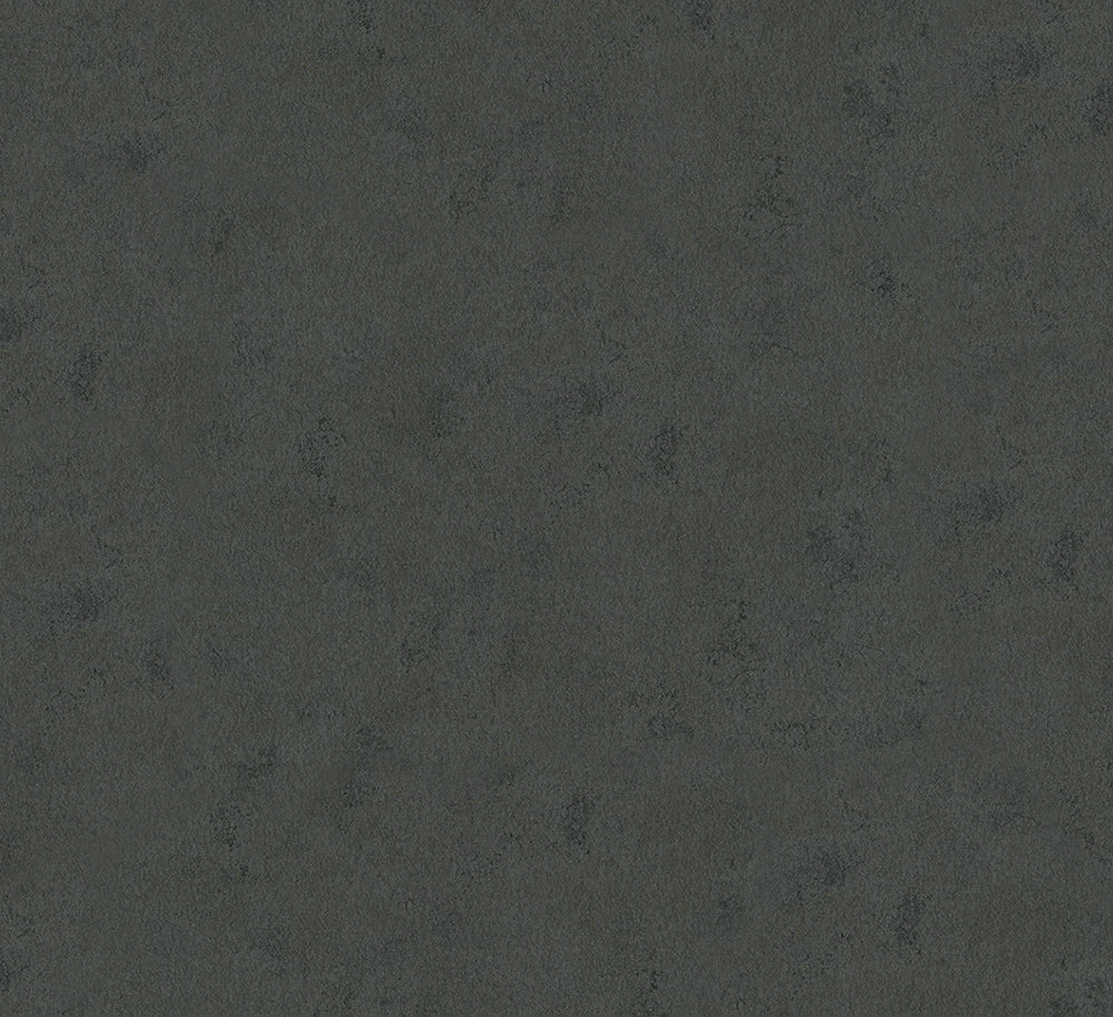 Papis Loveday - Concrete plain wallpaper Marburg Roll Black  33758