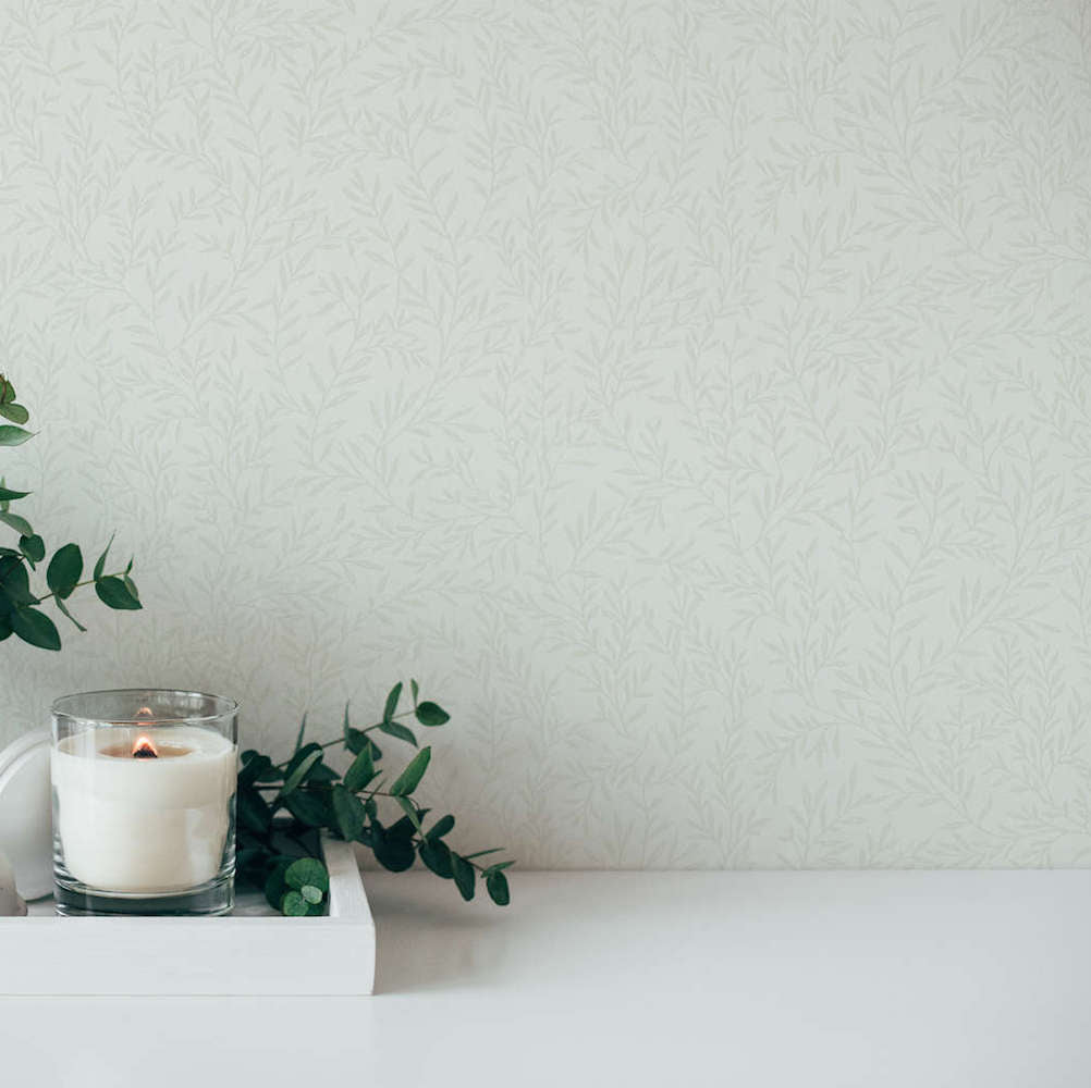 Maison Charme - Leaf Vine botanical wallpaper AS Creation    