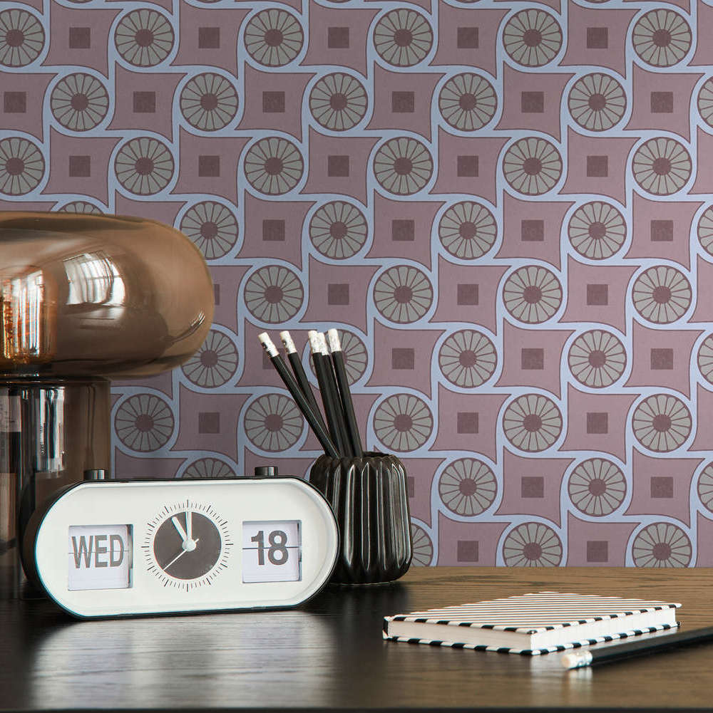 Art of Eden - Retro Circles art deco wallpaper AS Creation    