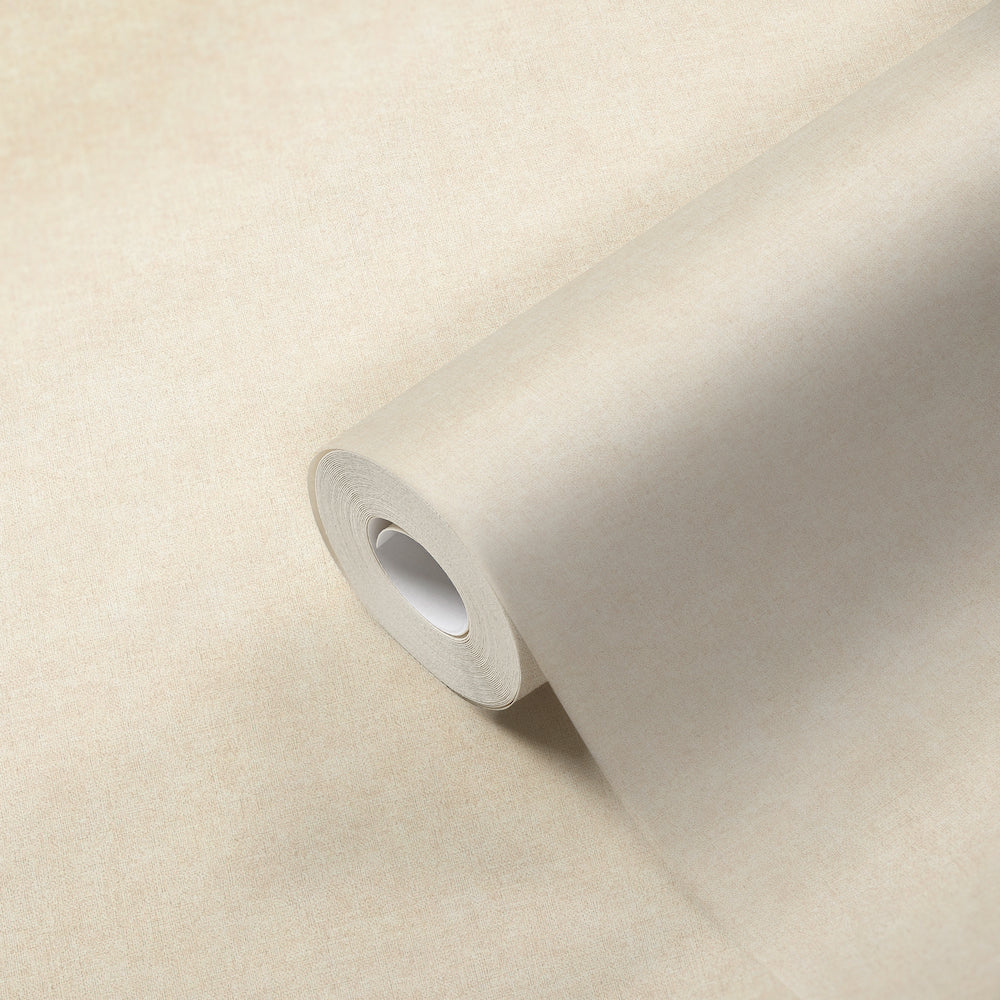 Desert Lodge - Linen Look plain wallpaper AS Creation    